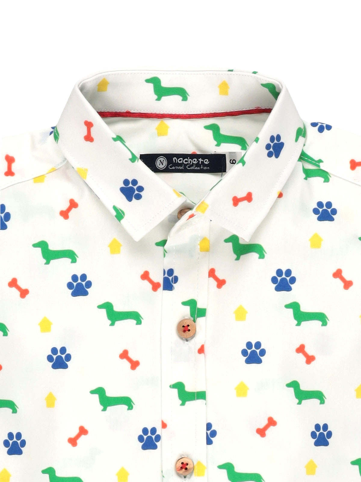 CAMISA NIÑO ESTAMPADA PERROS