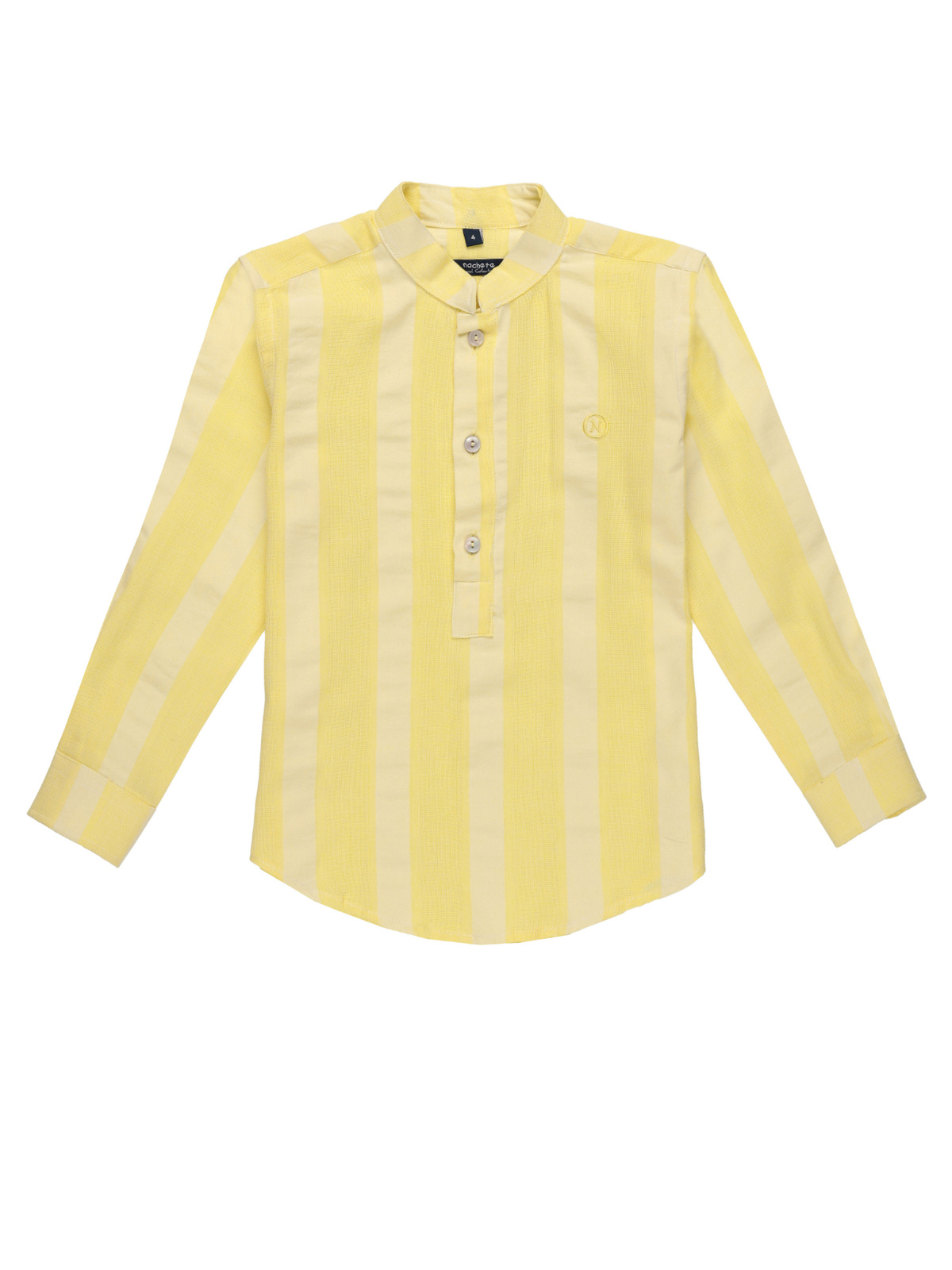 CAMISA AMARILLA RAYAS 