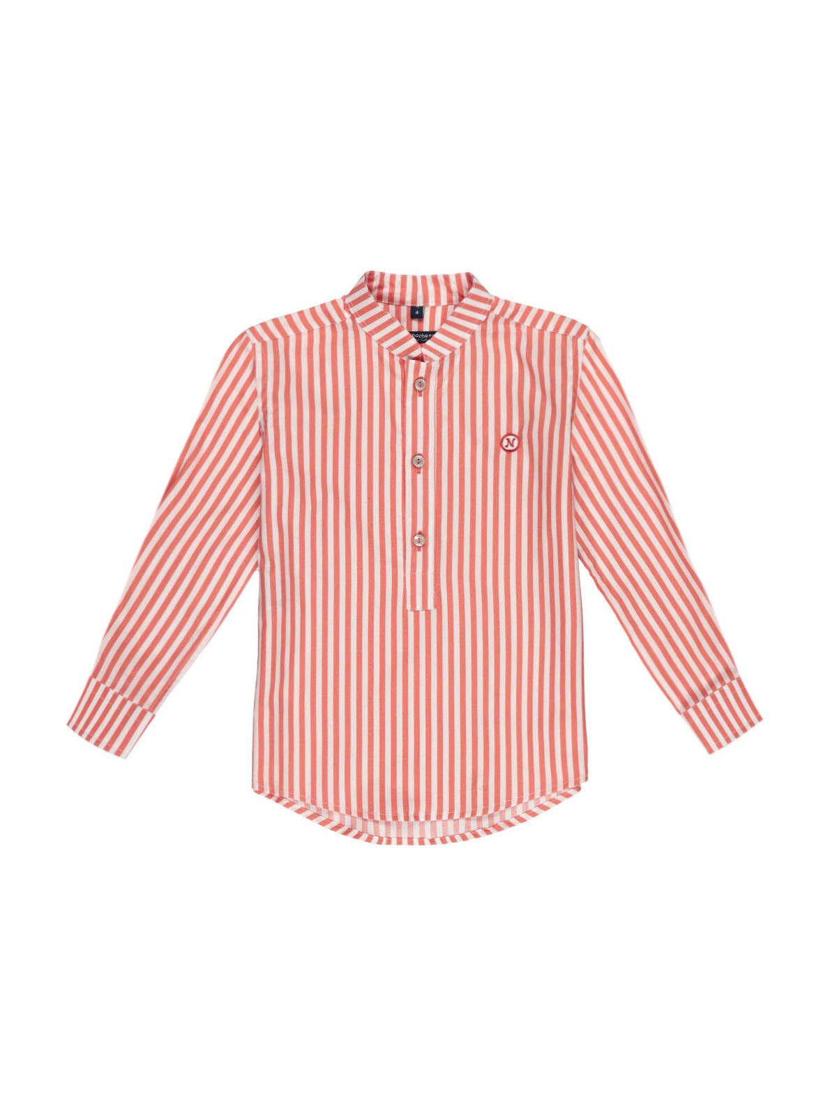 CAMISA RAYAS CORAL 