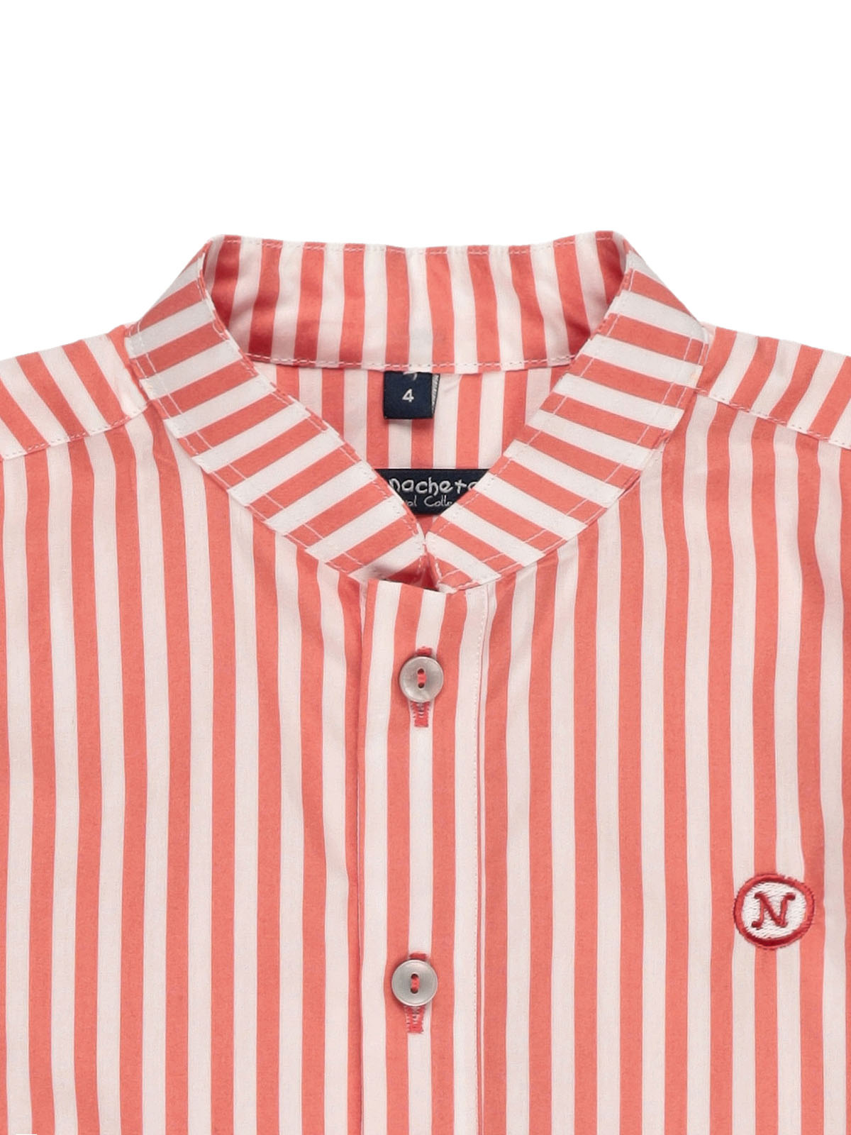 CAMISA RAYAS CORAL 