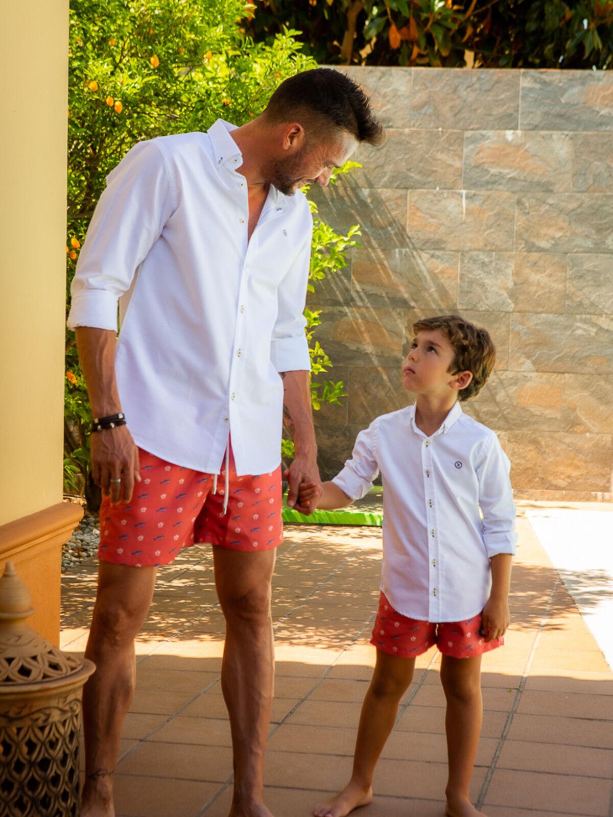 BAÑADOR NIÑO CORAL TIBURÓN