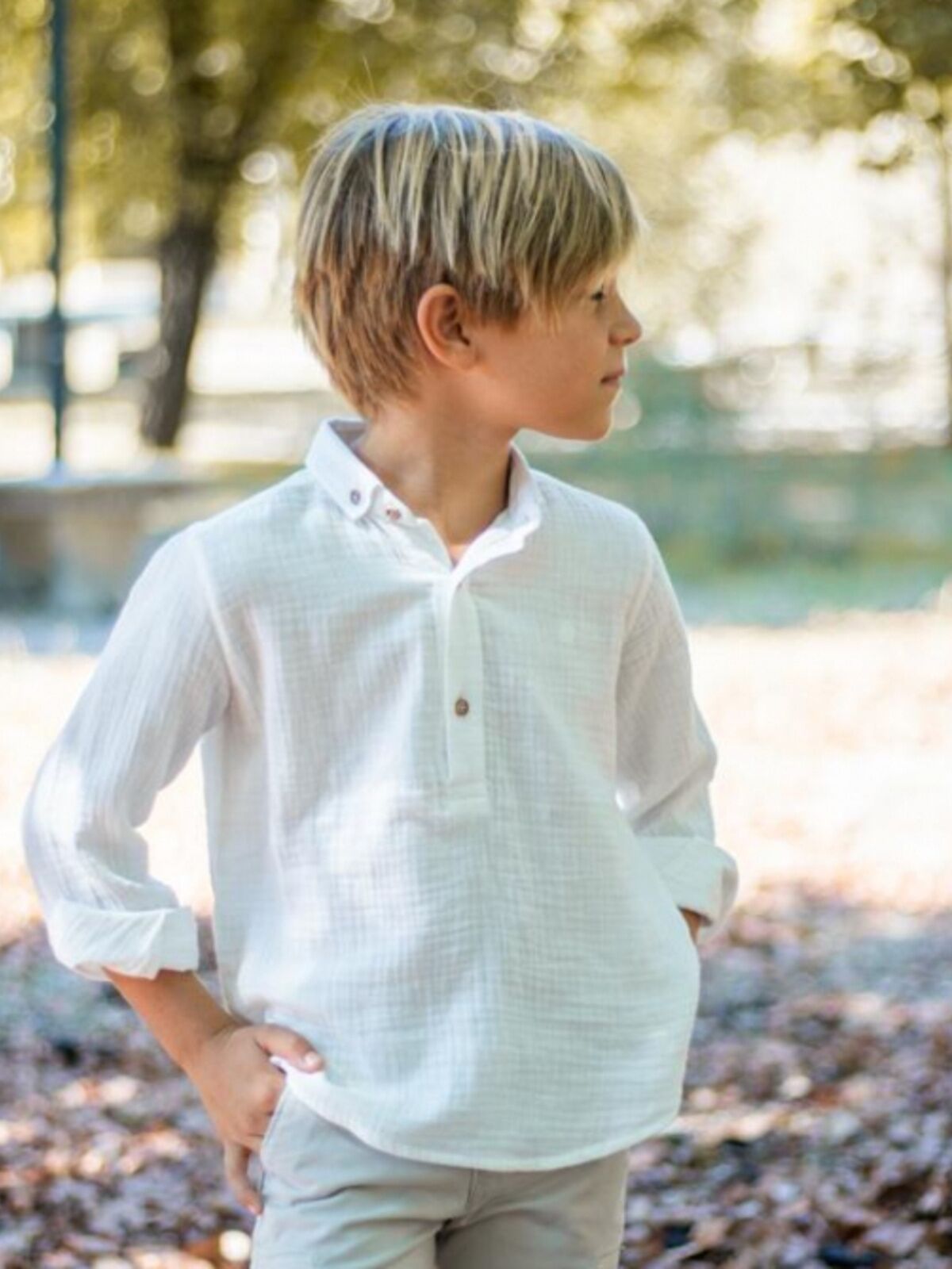 CAMISA NIÑO BAMBULA BASIC