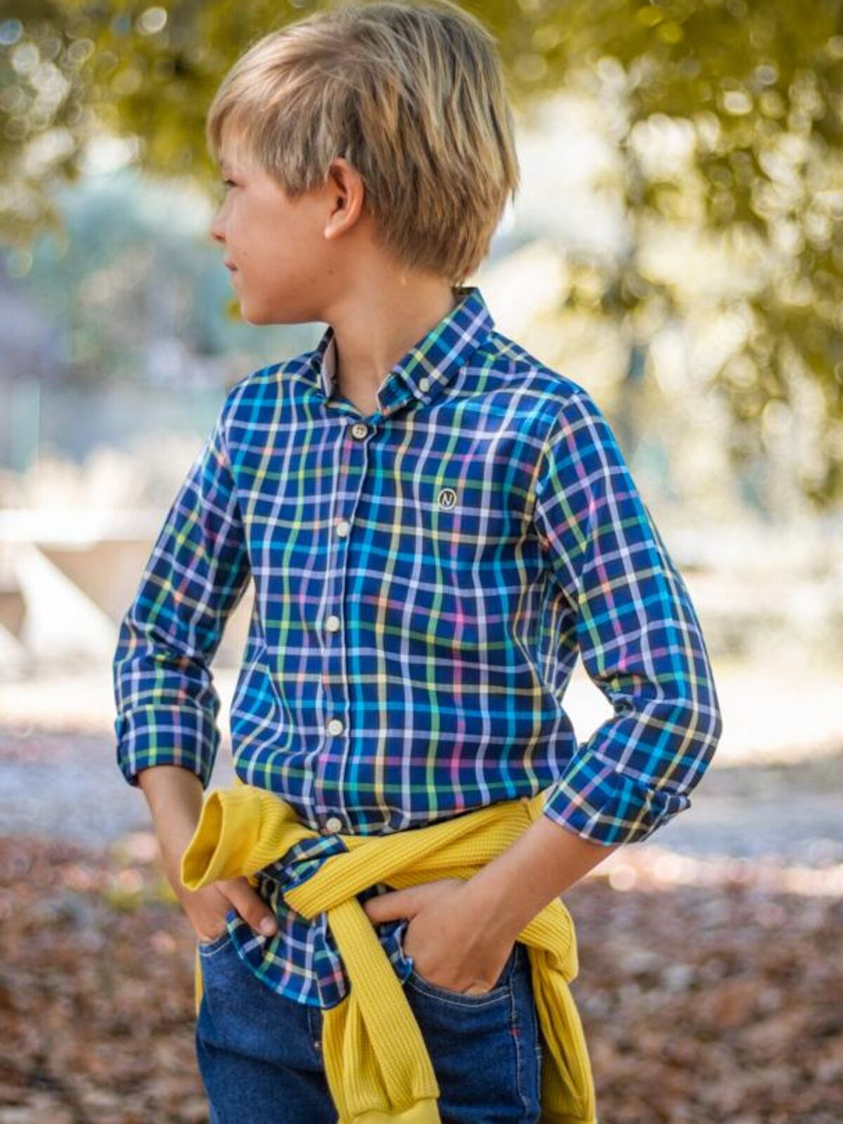 IRIS CHILDREN'S SHIRT