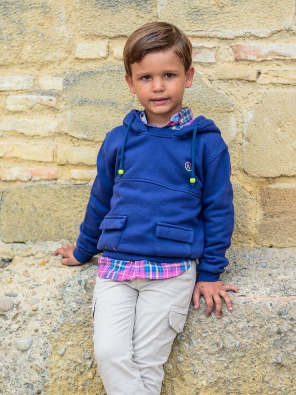 SUDADERA NIÑO FLUOR