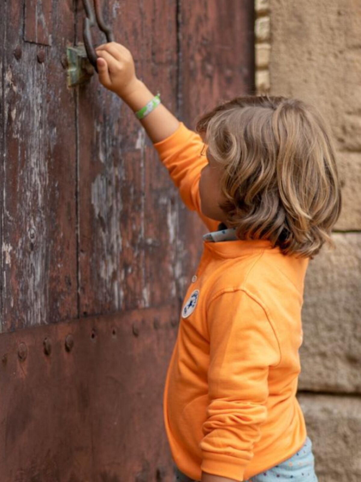 SUDADERA NIÑO MANDARINA