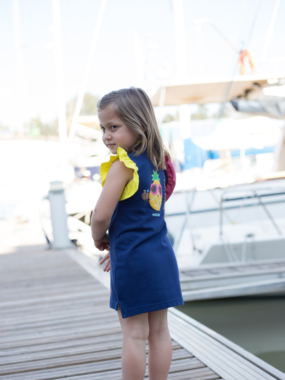 VESTIDO NIÑA PIÑA