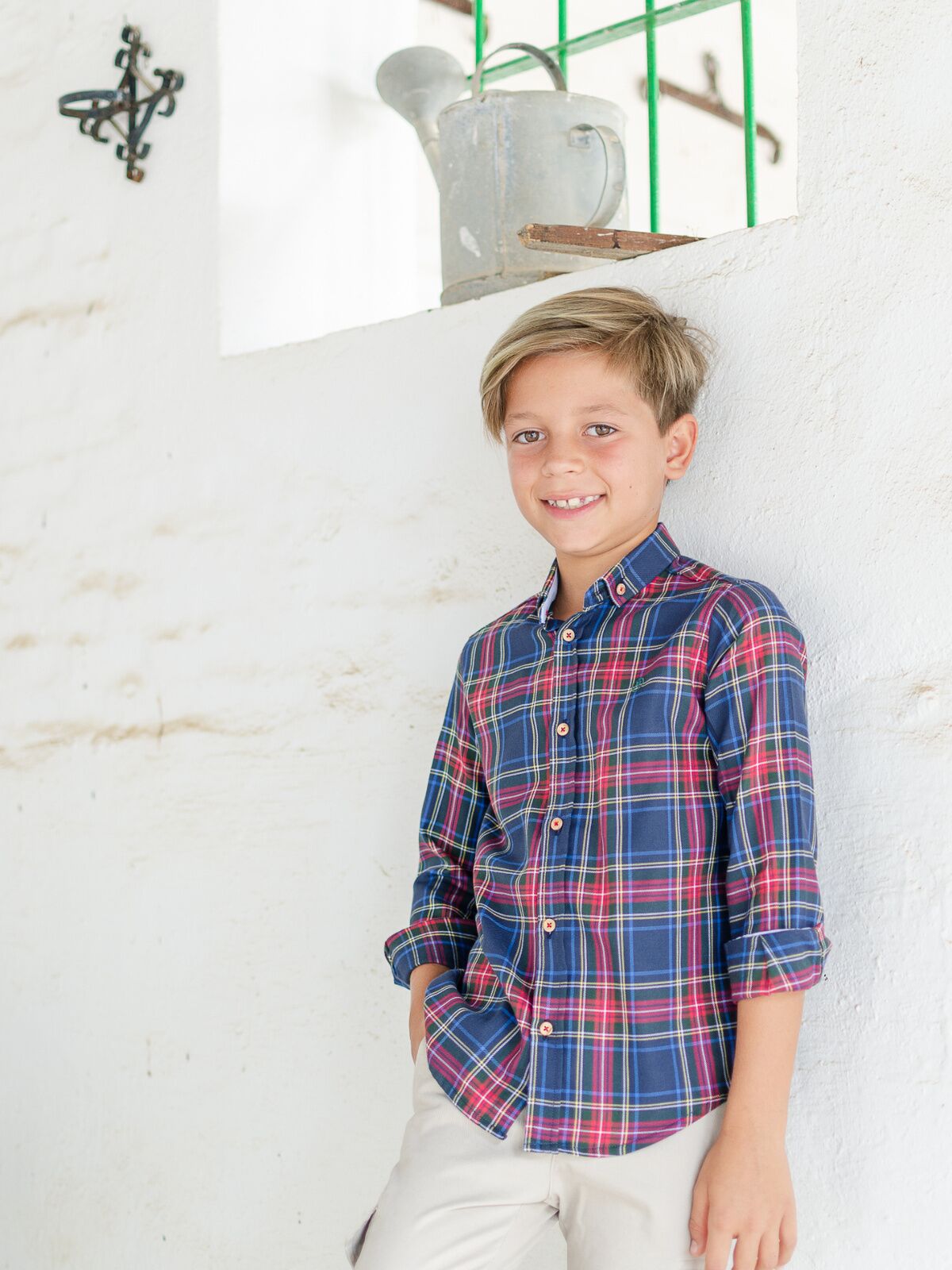 CAMISA CUADRO ESCOCÉS