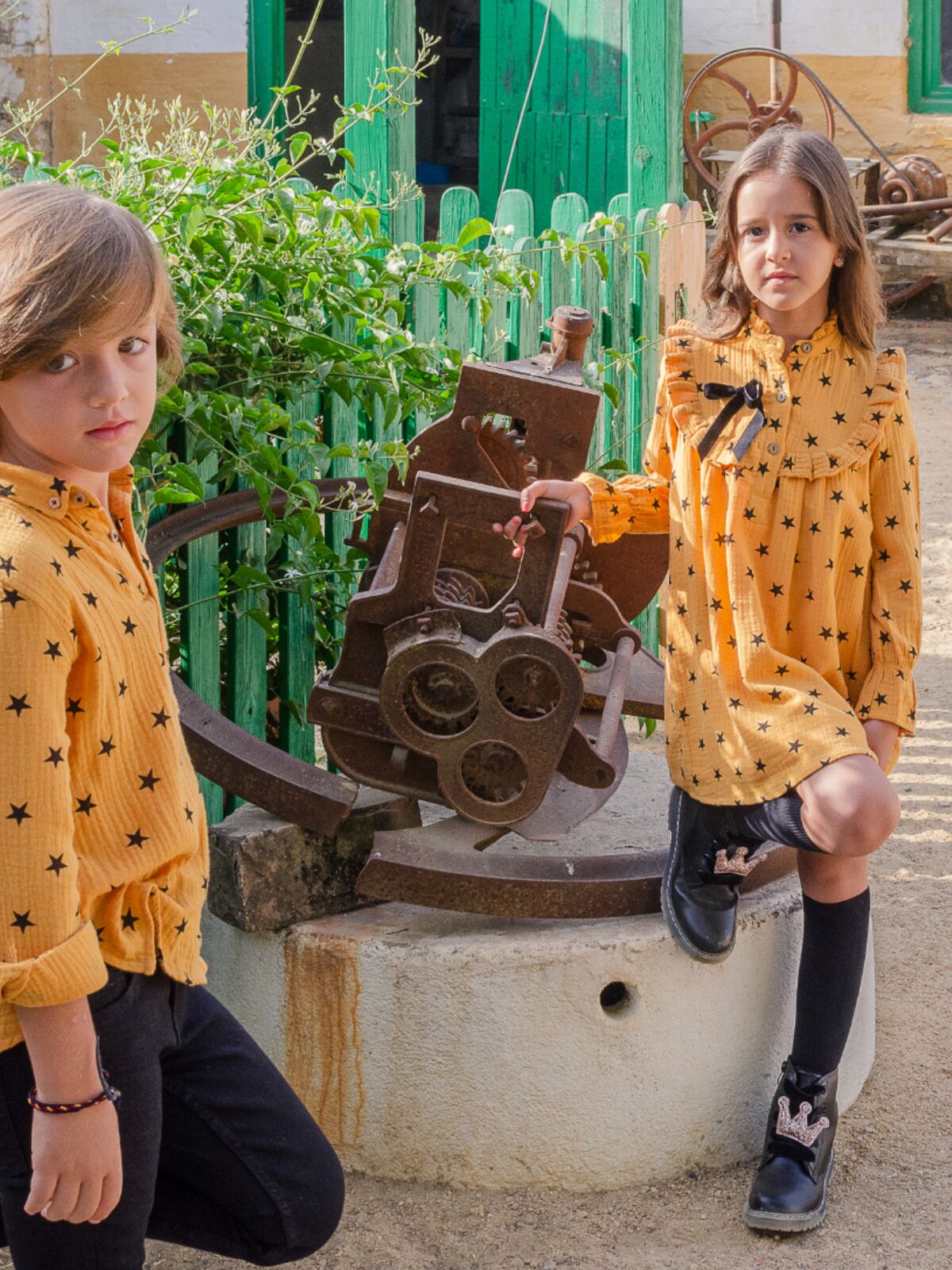 CAMISA NIÑO ESTRELLAS