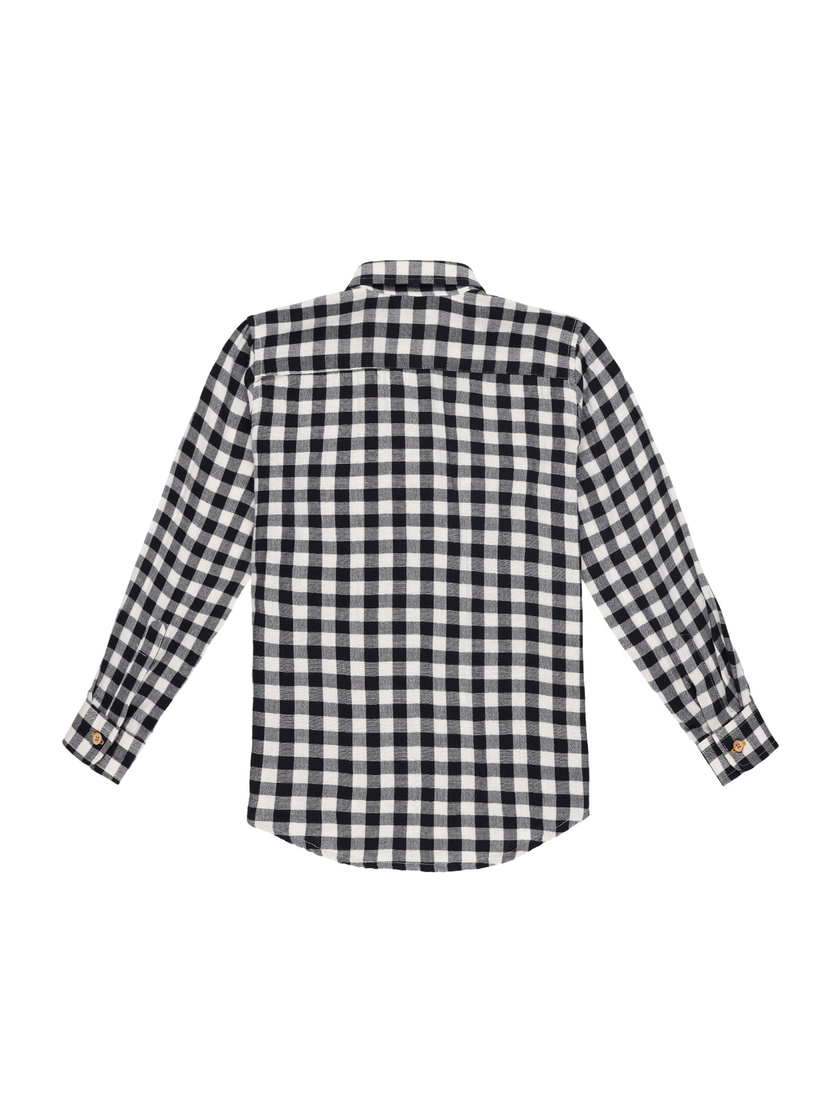 CAMISA VICHY NEGRO POLERA