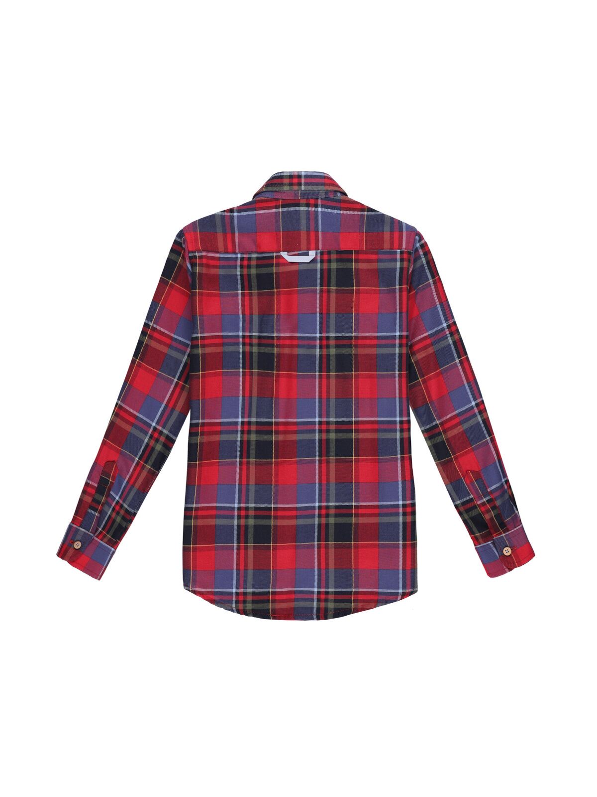 CAMISA CUADROS GUINDA