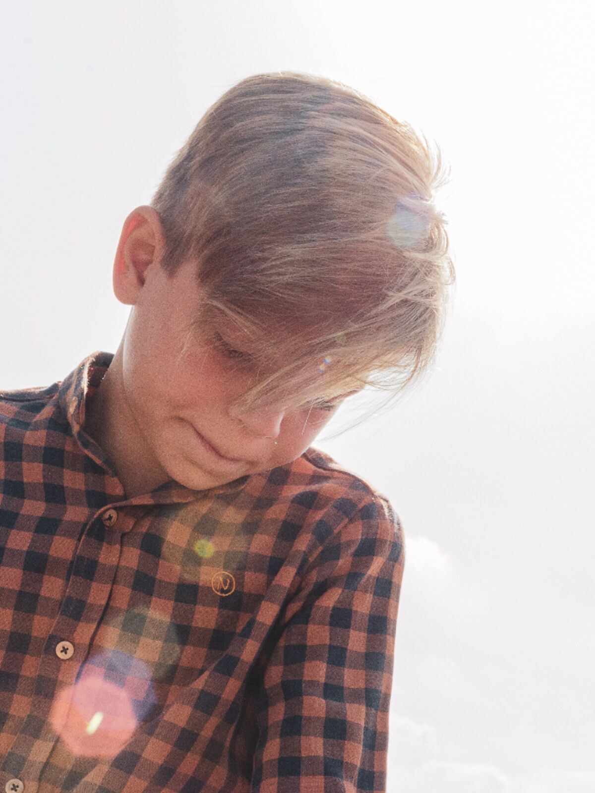 MUSTARD VICHY CHECK SHIRT