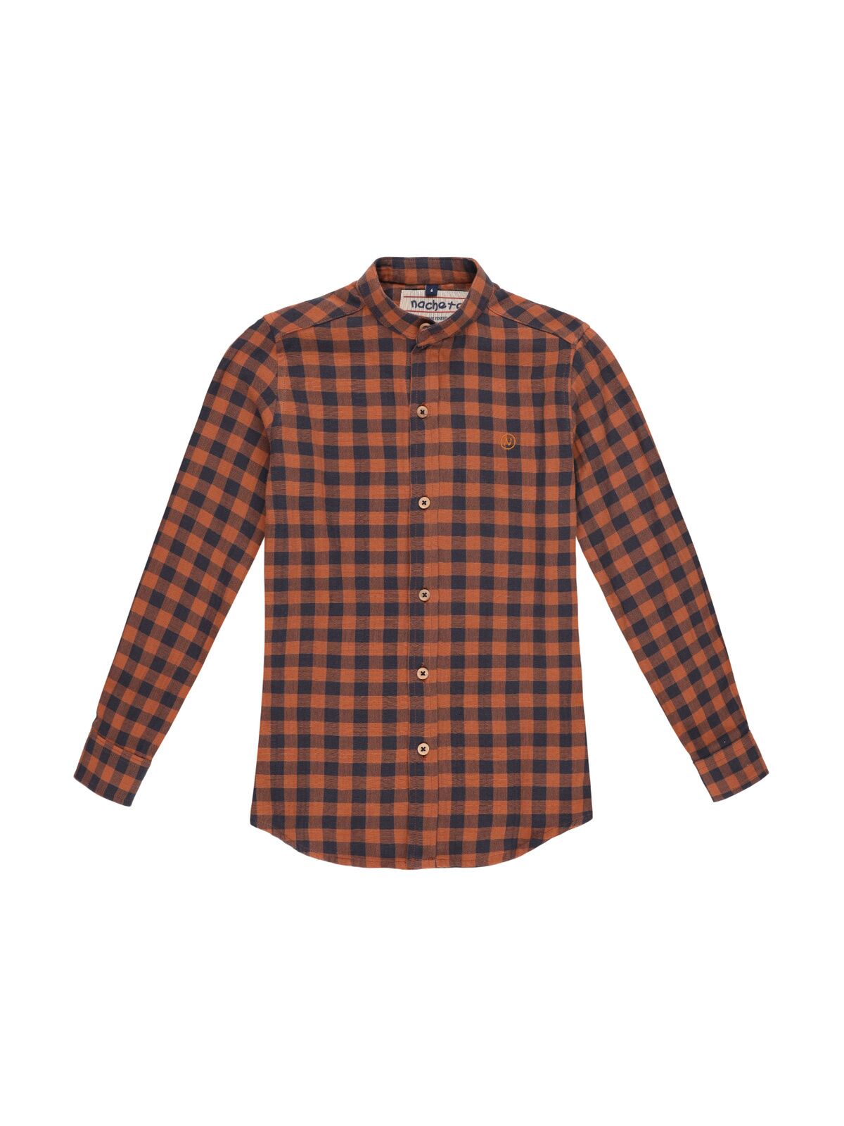MUSTARD VICHY CHECK SHIRT