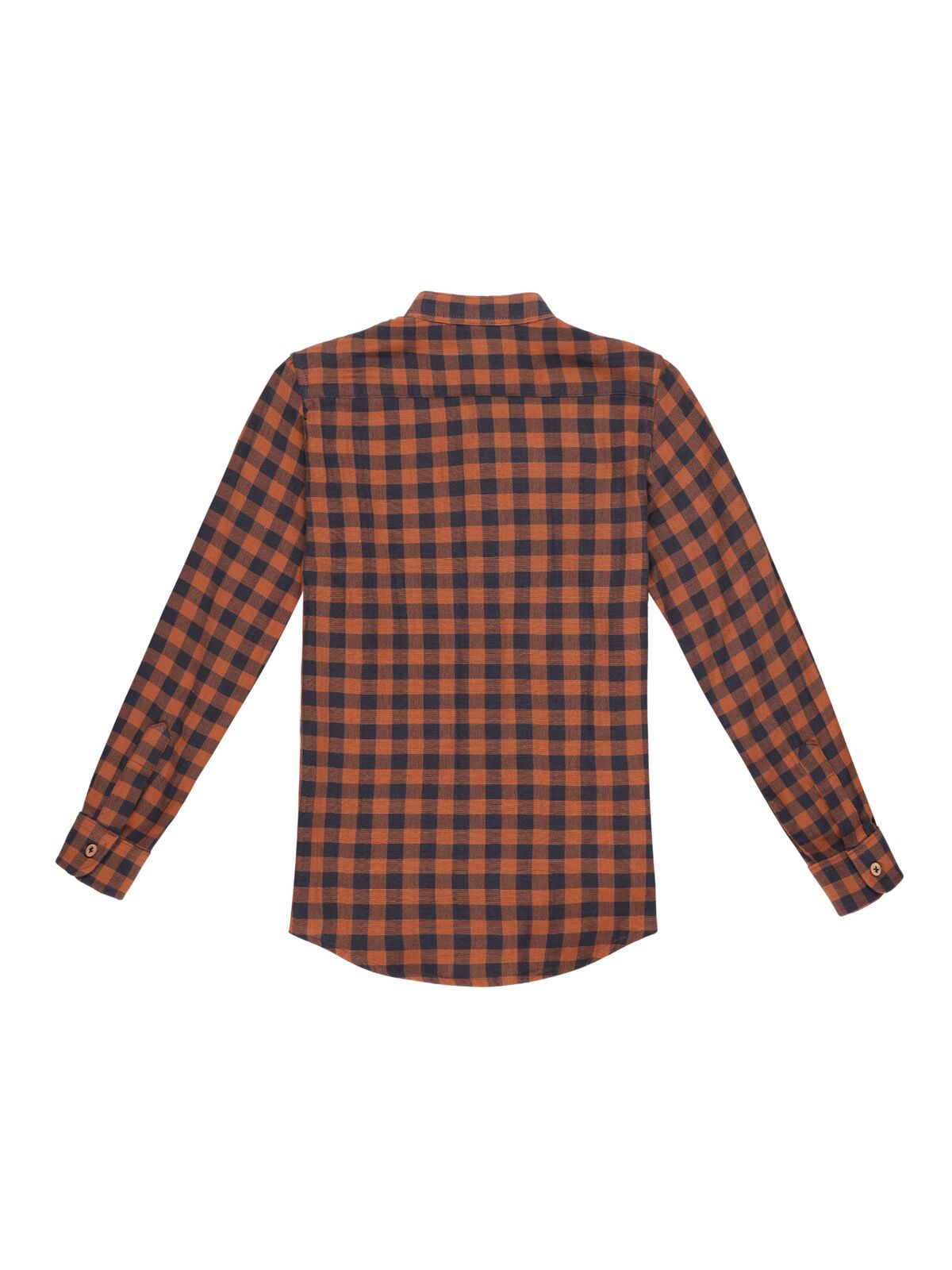 MUSTARD VICHY CHECK SHIRT