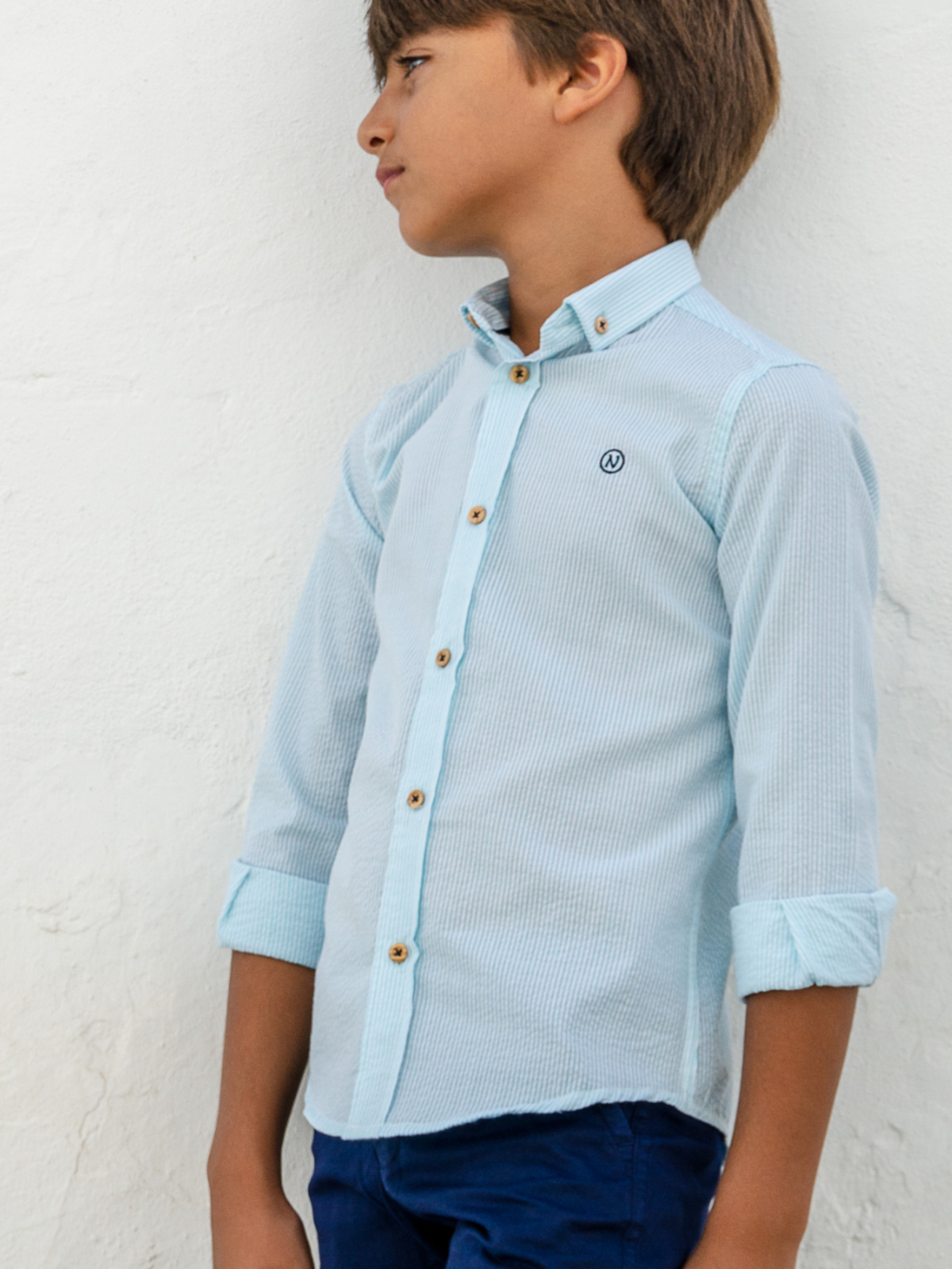 camisa ni o rayas