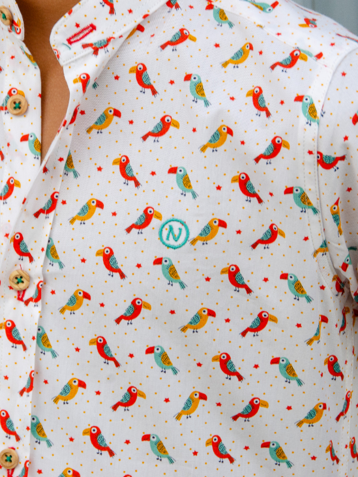 CAMISA ESTAMPADA BIRD