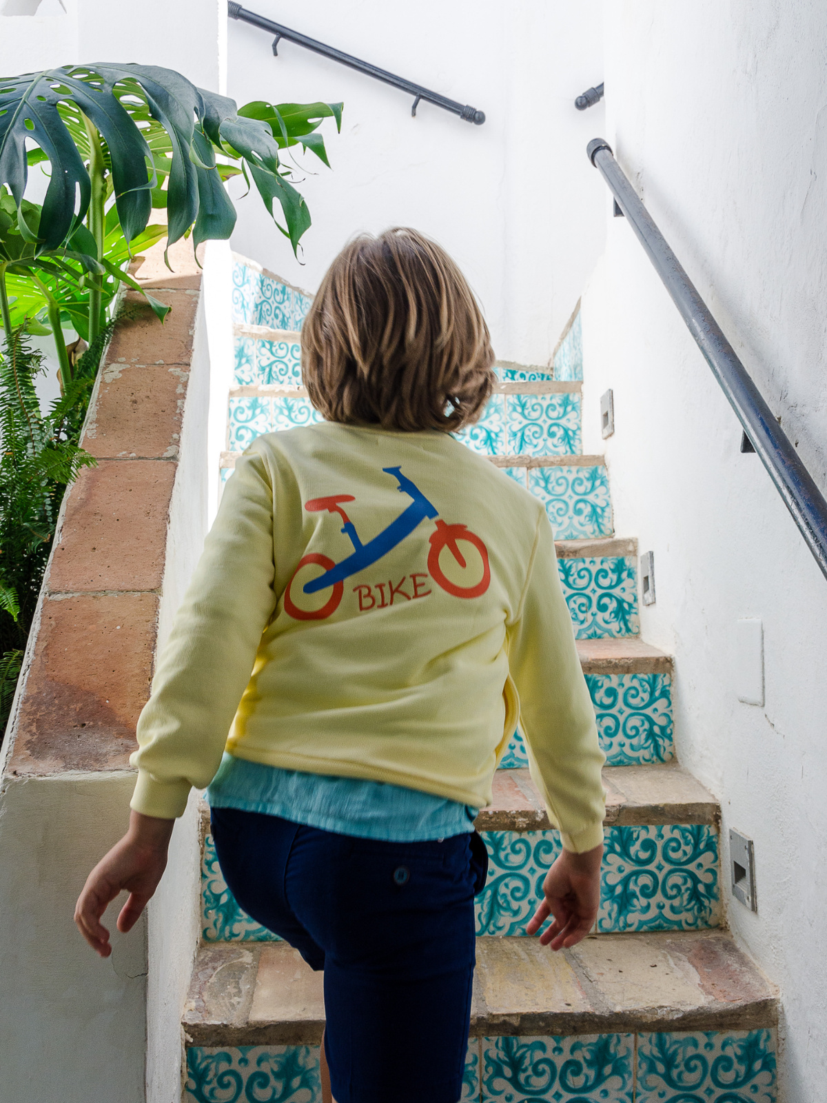 SUDADERA NIÑO YELLOW BIKE