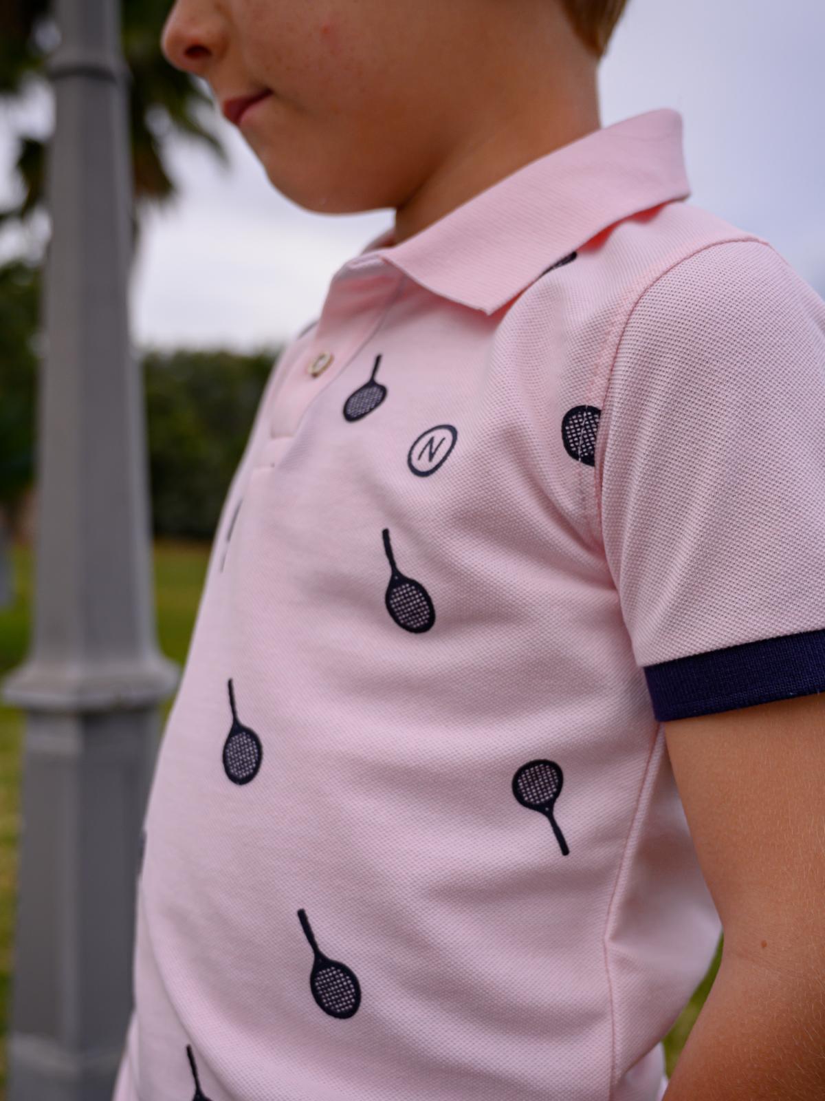 POLO ESTAMPADO RACKET