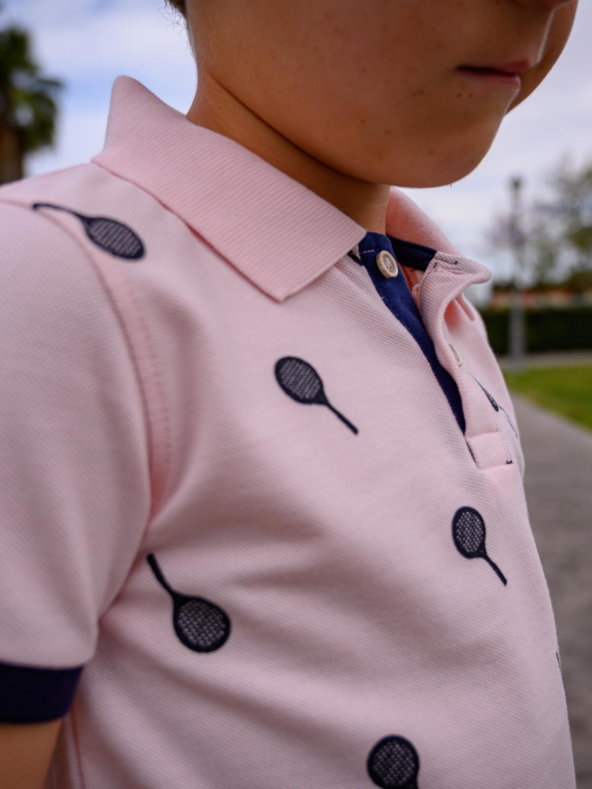 POLO ESTAMPADO RACKET