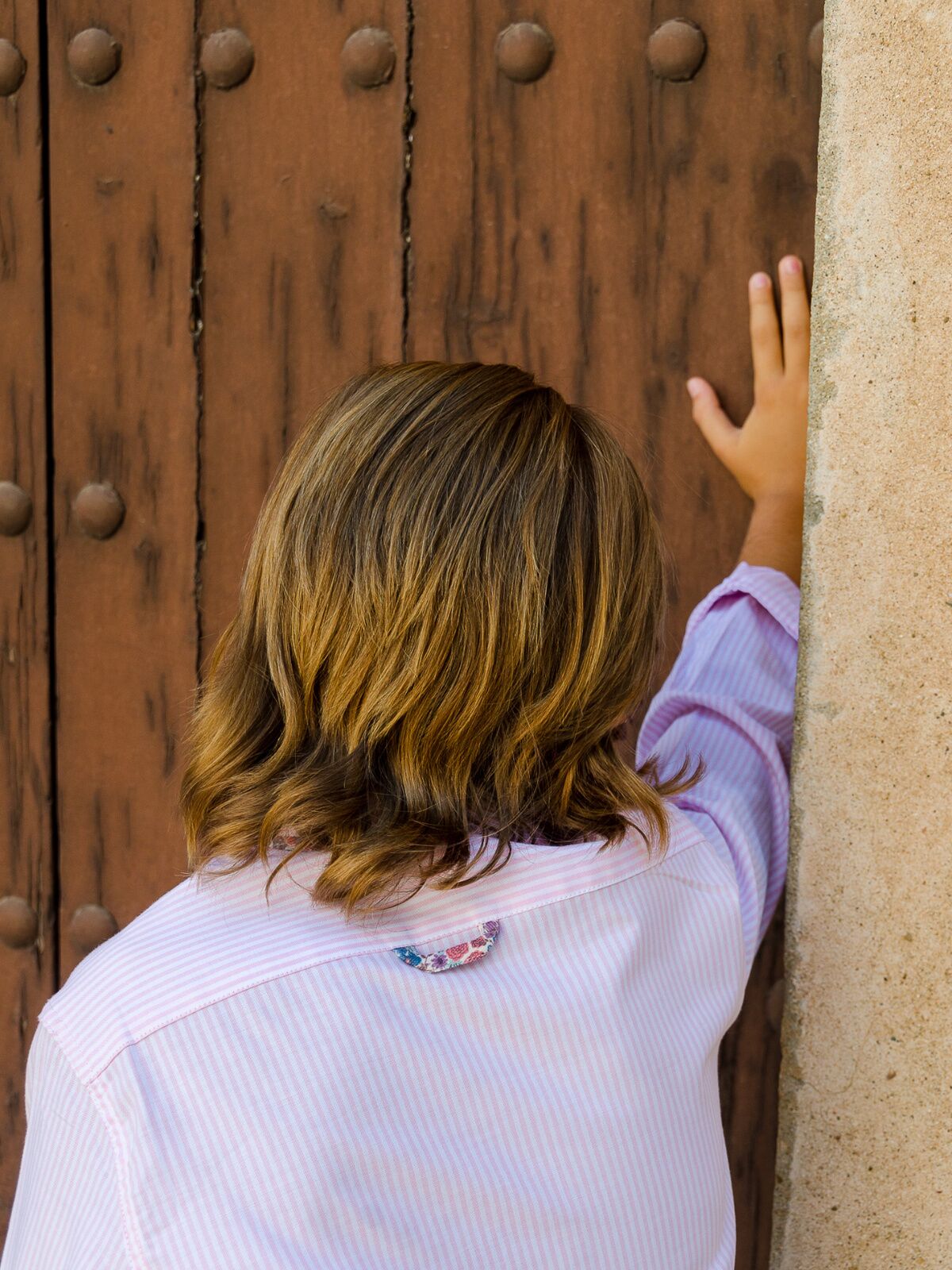 CAMISA RAYAS ROSA KODAC