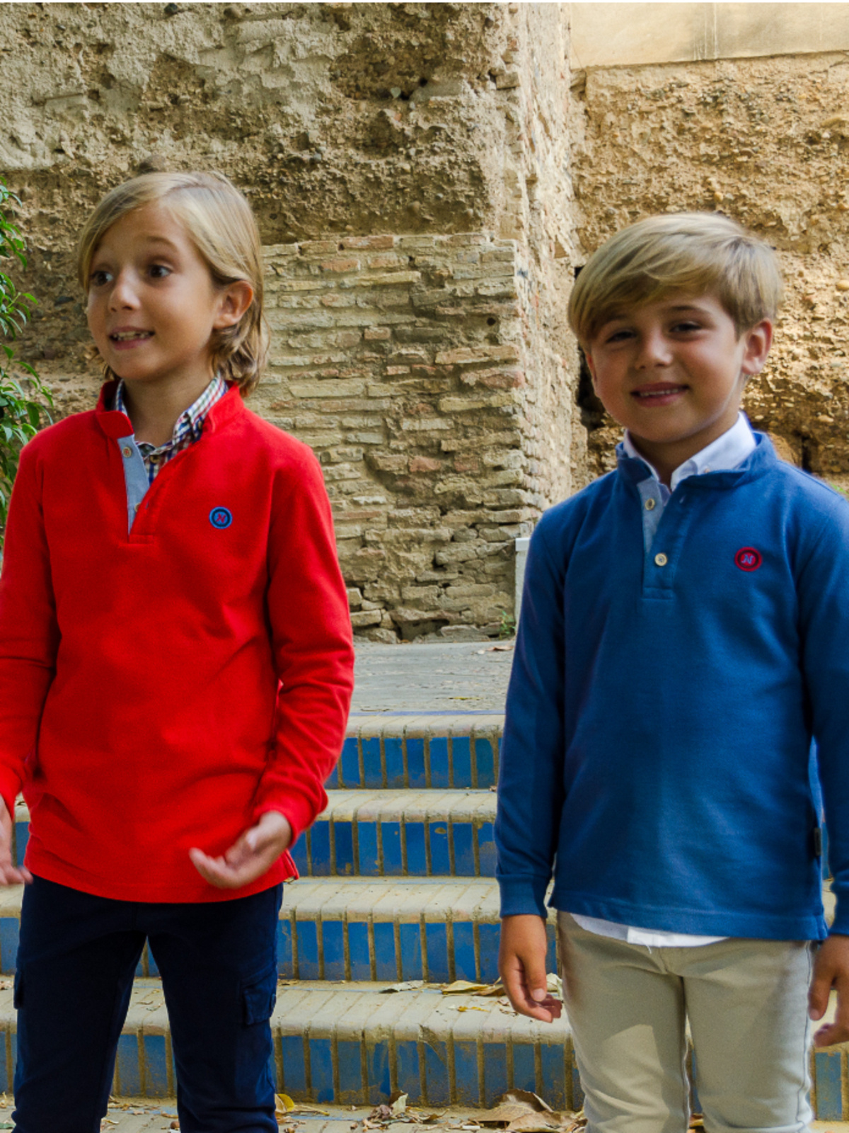 POLO MANGA LARGA MARINO 