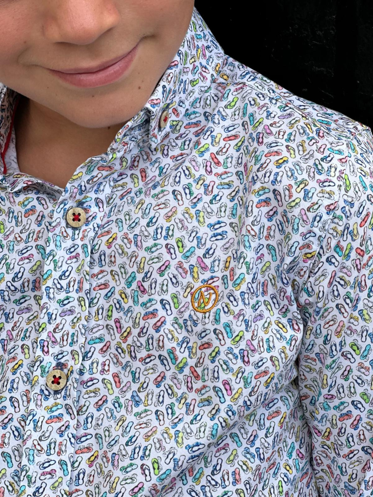 CAMISA NIÑO CHANCLAS