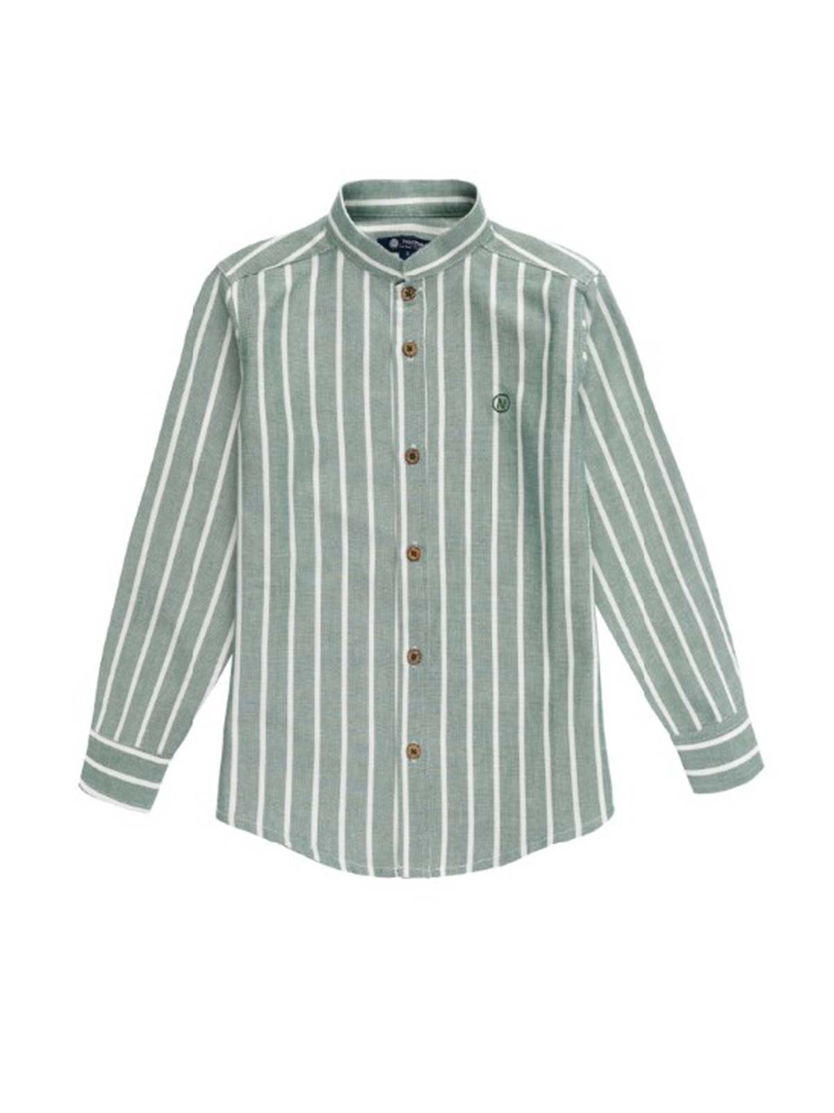 CAMISA NIÑO RAYAS GREEN