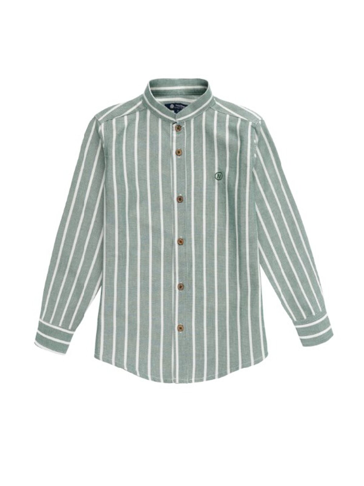CAMISA NIÑO RAYAS GREEN