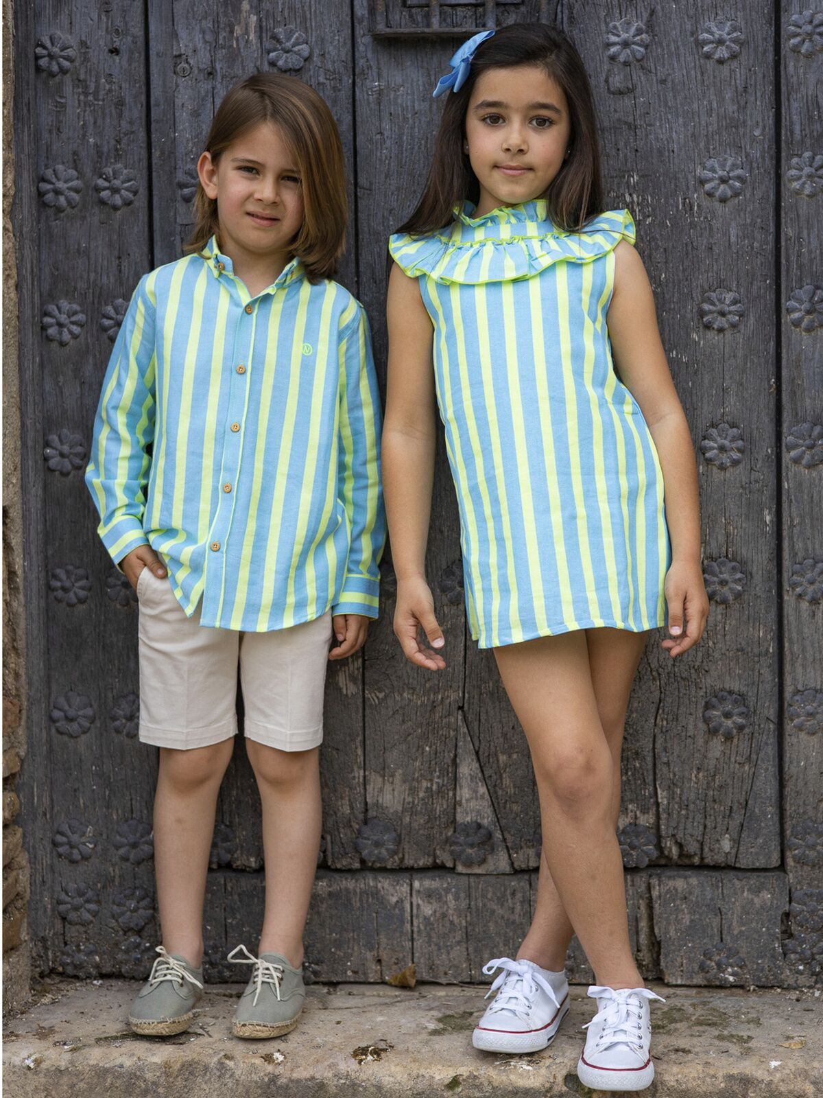 VESTIDO NIÑA RASYAS FLUOR