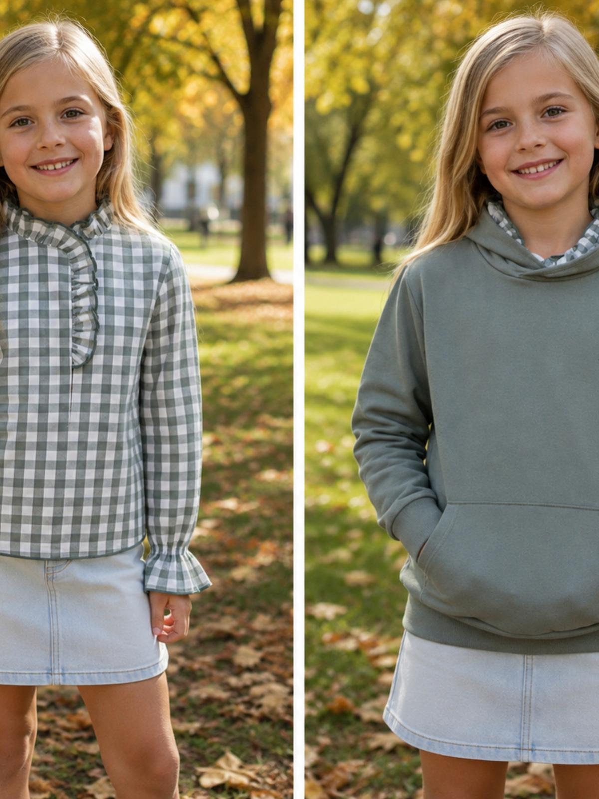 SUDADERA UNISEX VERDE