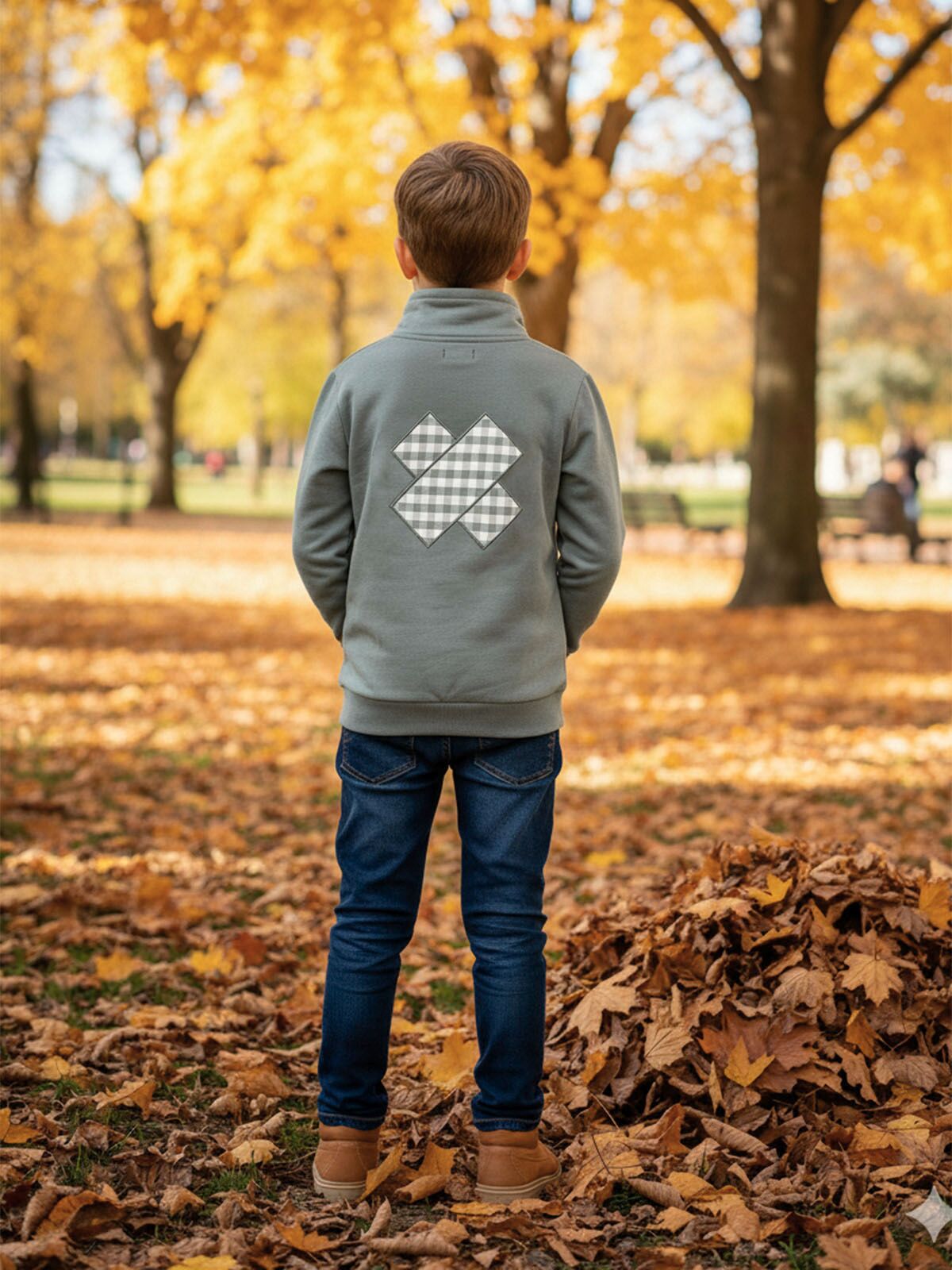SUDADERA UNISEX VERDE