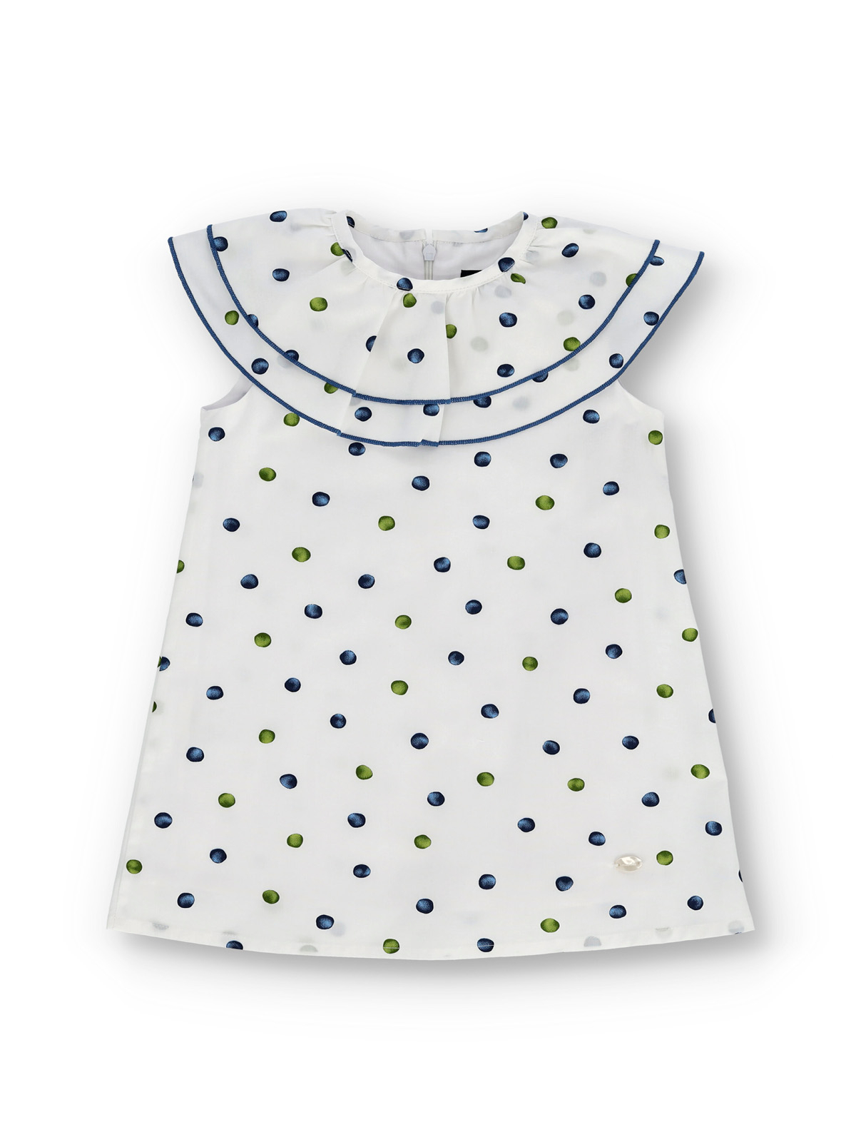 VESTIDO NIÑA TOPOS