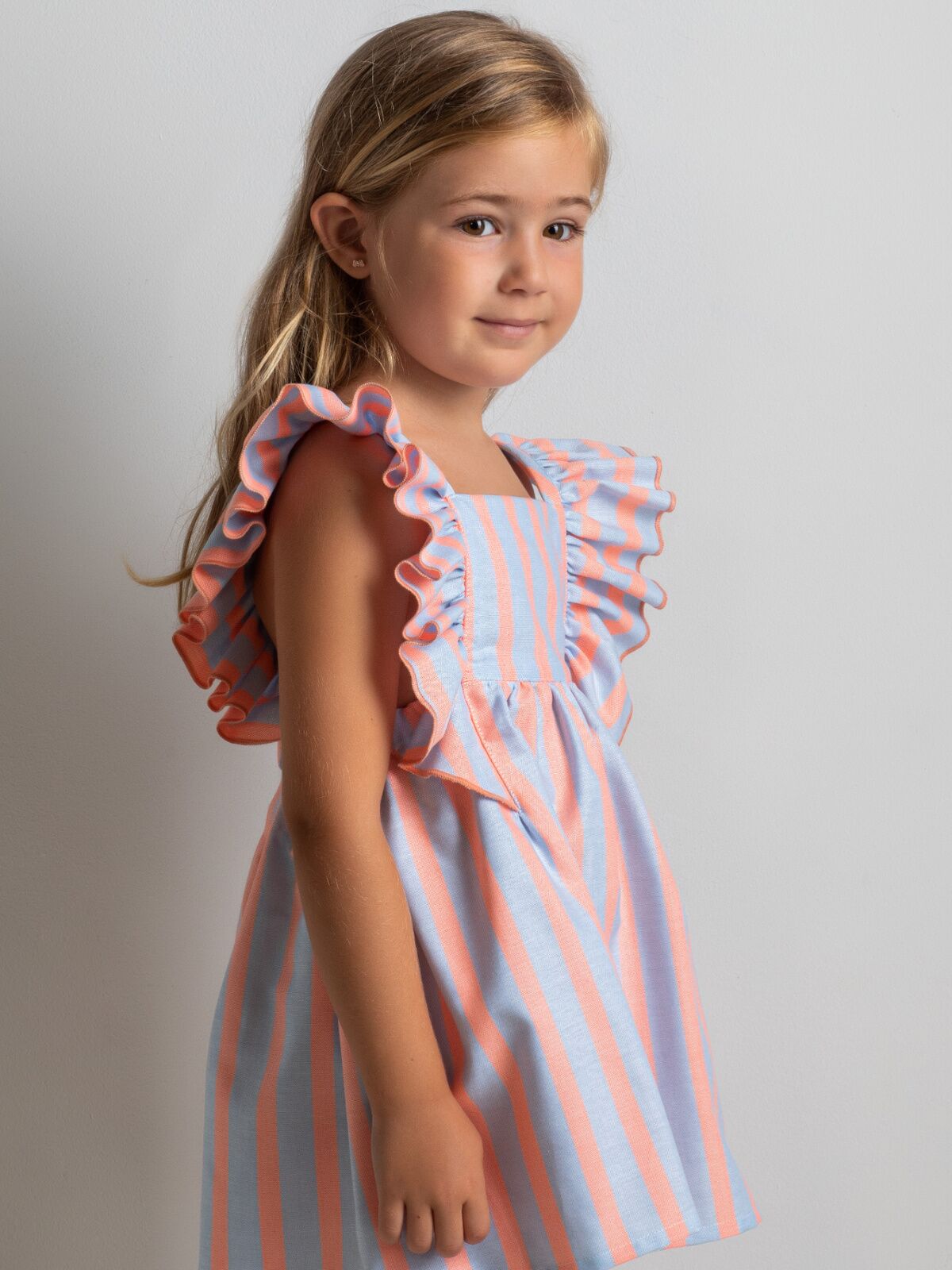 PICHI NIÑA RAYAS FLUOR