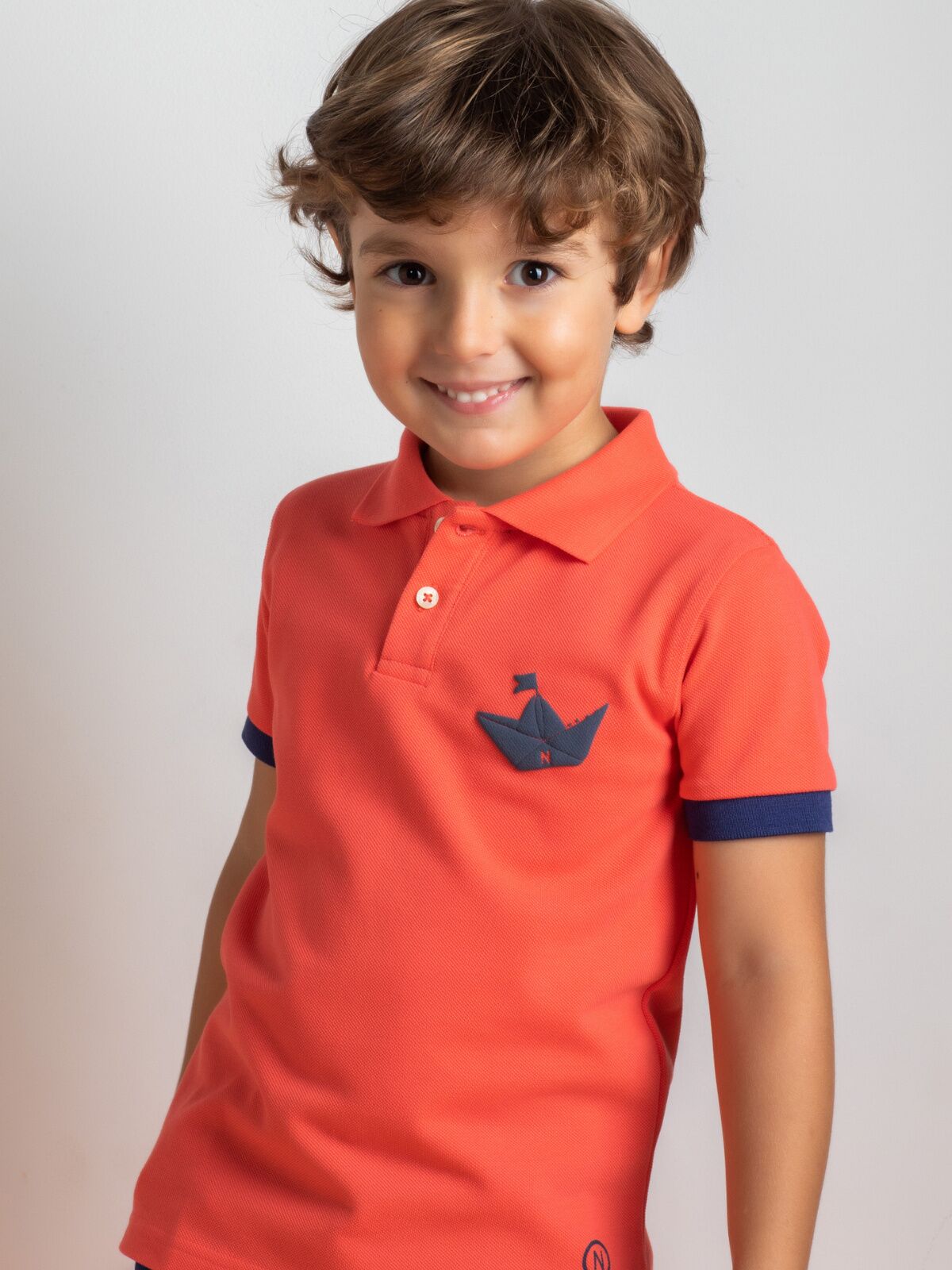 CHILDREN'S BOAT POLO SHIRT