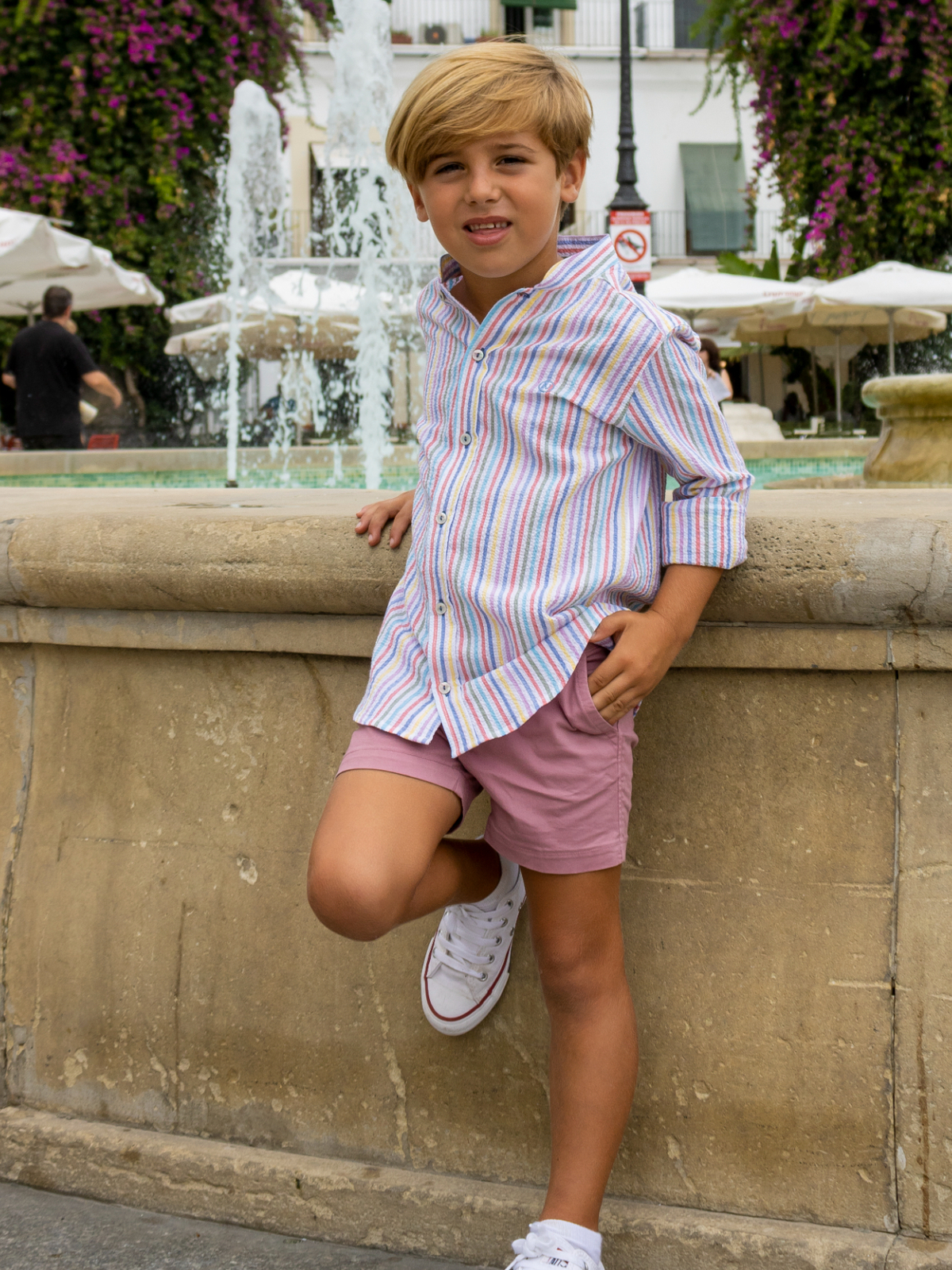 POWDER PINK SHORTS