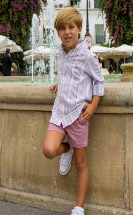 POWDER PINK SHORTS