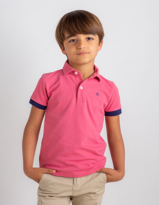 BASIC POLO POWDER PINK