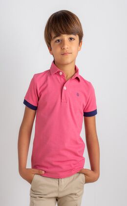 POLO BASIC ROSA EMPOLVADO