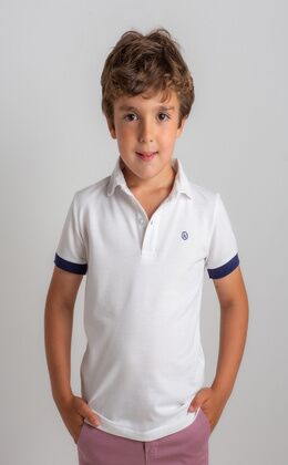 POLO BASIC BLANCO