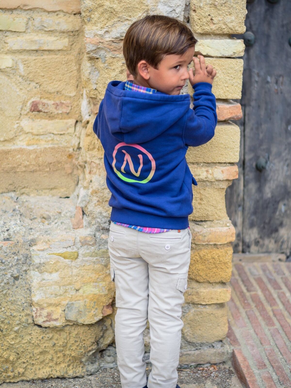 SUDADERA NIÑO FLUOR