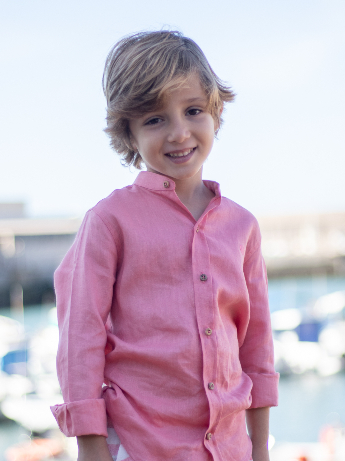 CAMISA ITALIA CORAL LISA