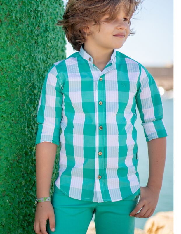 PANTALÓN CORTO VERDE MENTA