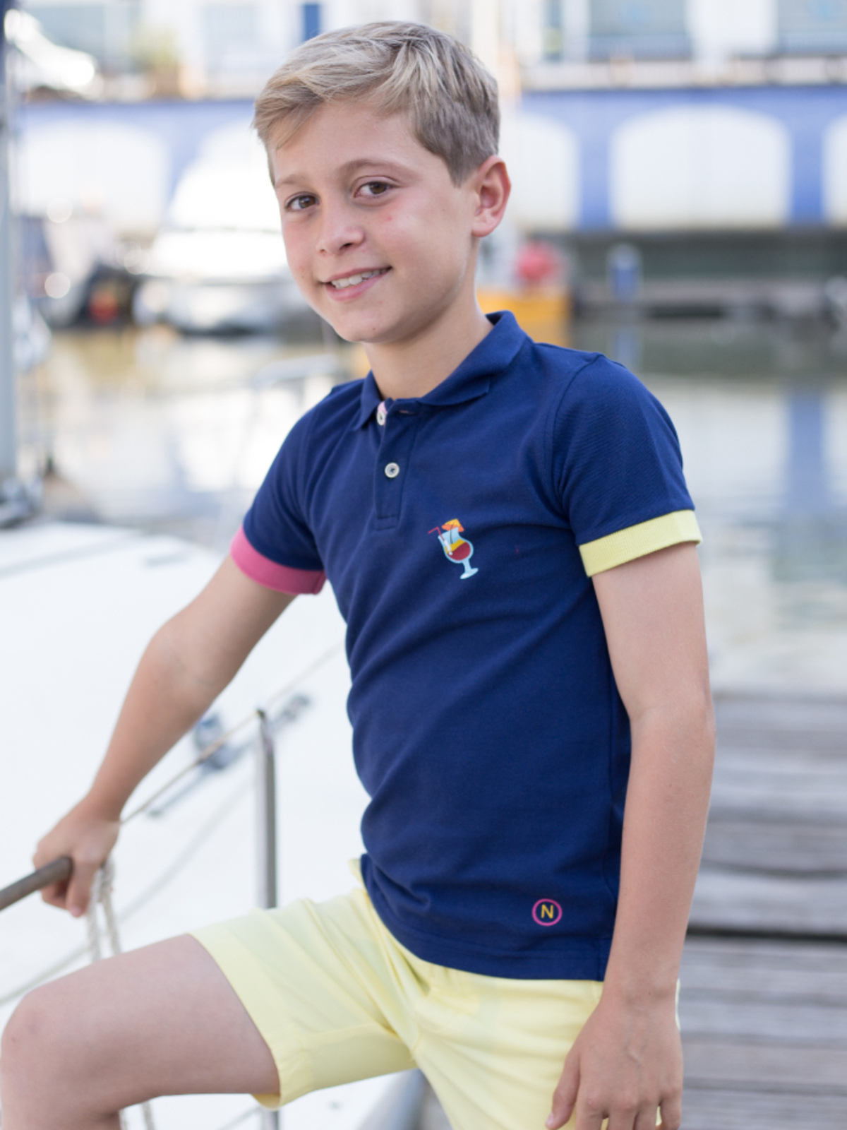 POLO NIÑO PIÑA 