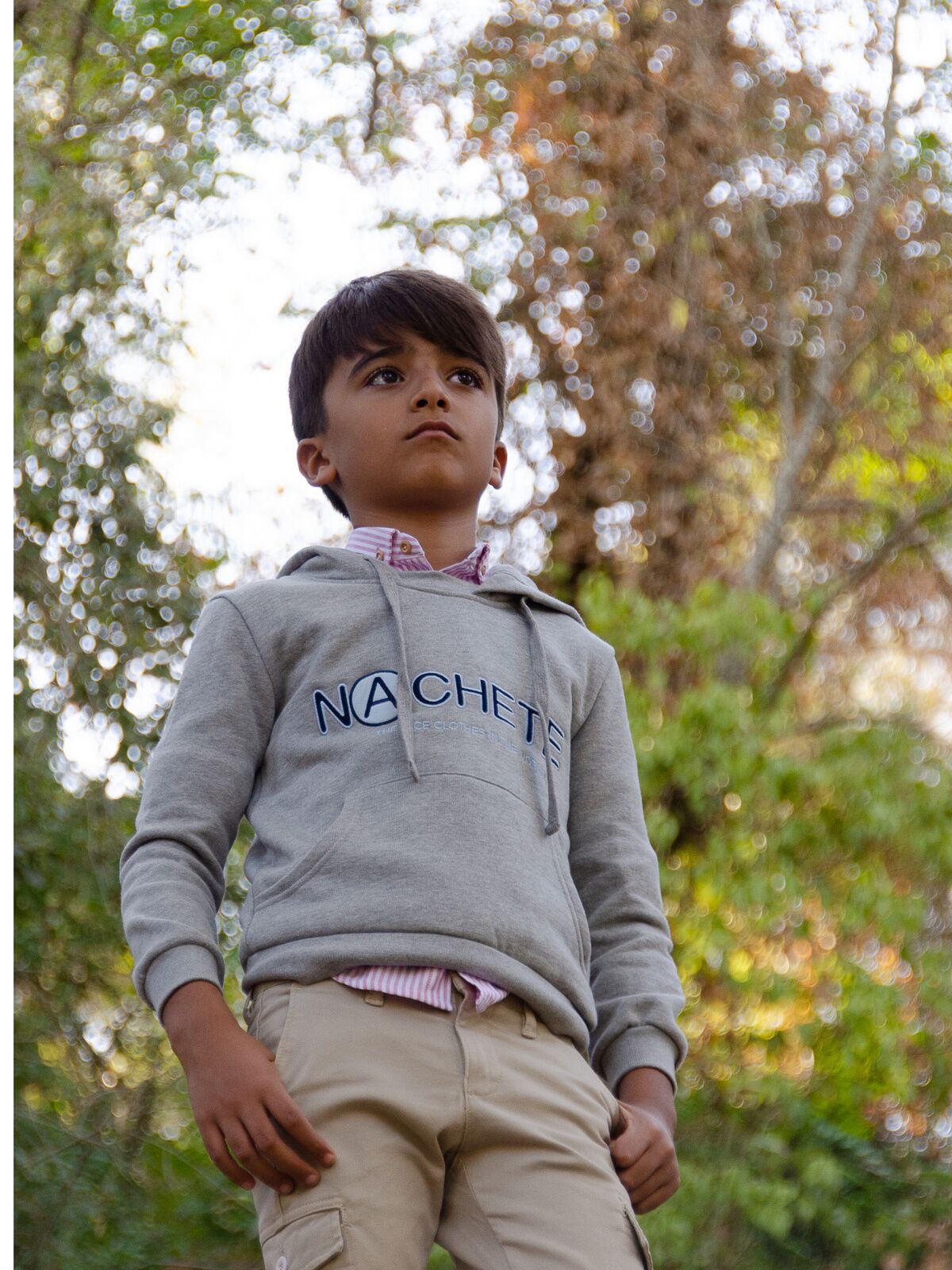 SUDADERA GRIS