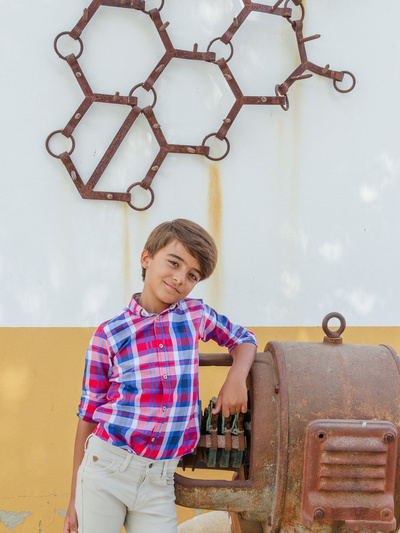 CAMISA CUADROS ROJOS