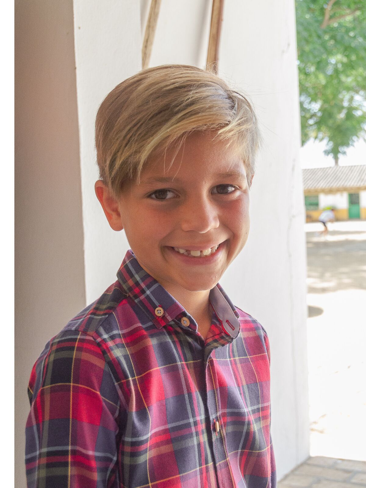 CHERRY CHECKERED SHIRT