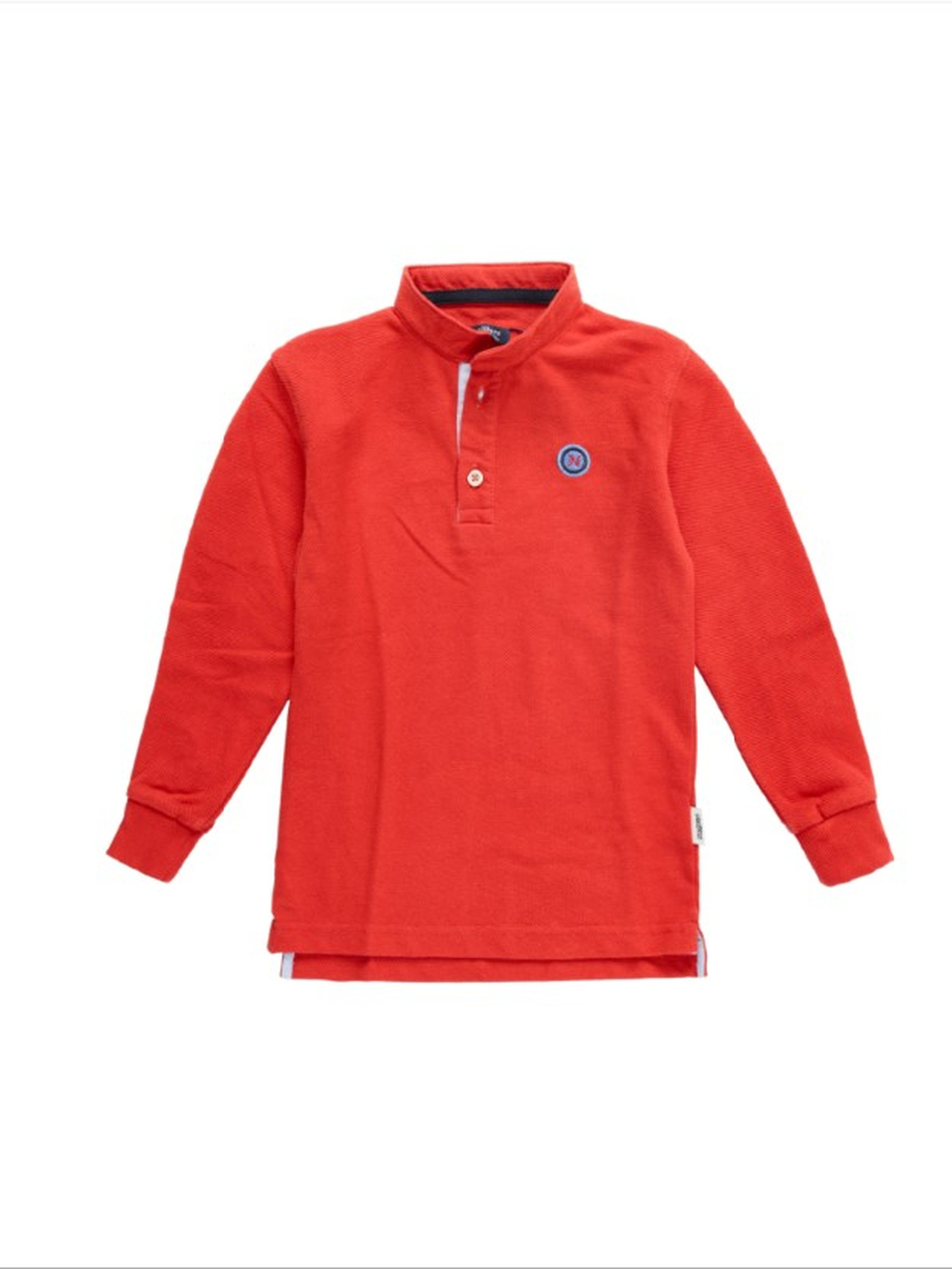 POLO MANGA LARGA  ROJO