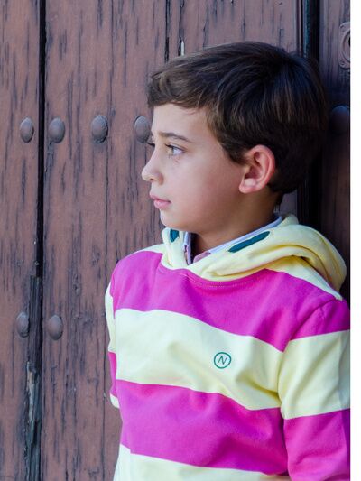 SUDADERA RAYAS 