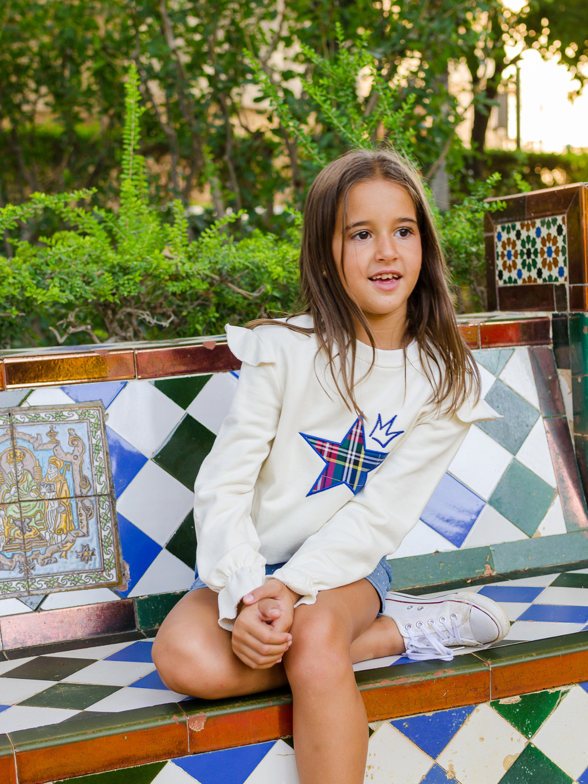 SUDADERA BEIGE NIÑA