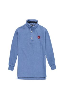 POLO MANGA LARGA MARINO 