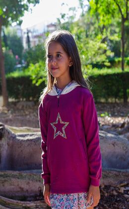 CHERRY SWEATSHIRT GIRL 